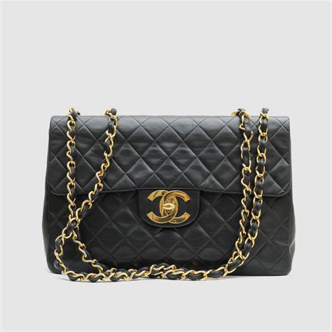 chanel jumbo bag price|chanel classic black bag price.